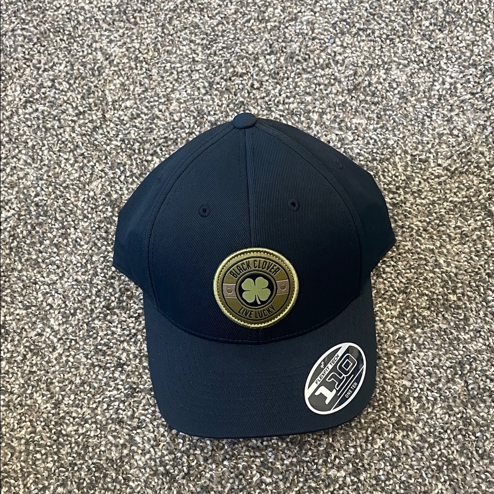 Black Clover Navy Blue Golf Cap New With Tags